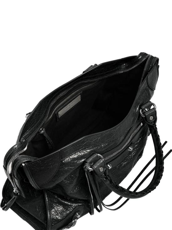 26FW 발렌시아가 르 시티 백 미디움 865760 2ACLR 1000 BLACK - BALENCIAGA