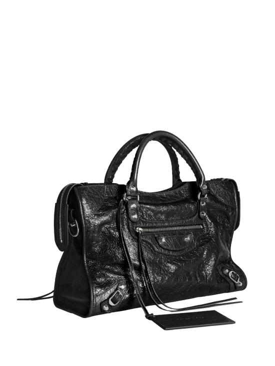 26FW 발렌시아가 르 시티 백 미디움 865760 2ACLR 1000 BLACK - BALENCIAGA
