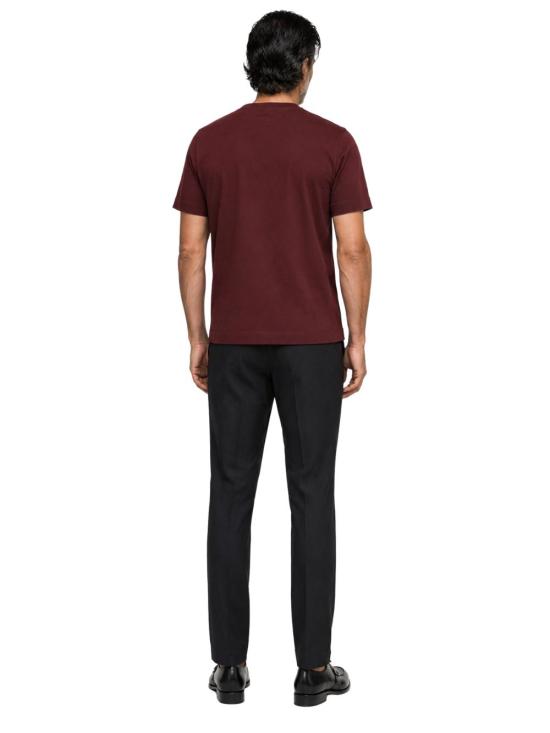 26FW 프랜지스 콜렉션 반팔 티셔츠 FE6853C 3113 BORDEAUX - FRANZESE COLLECTION