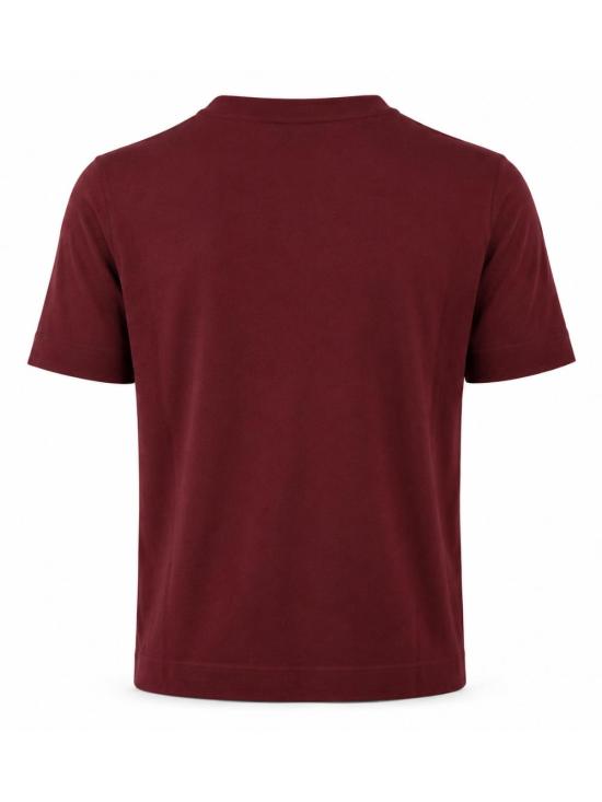26FW 프랜지스 콜렉션 반팔 티셔츠 FE6853C 3113 BORDEAUX - FRANZESE COLLECTION