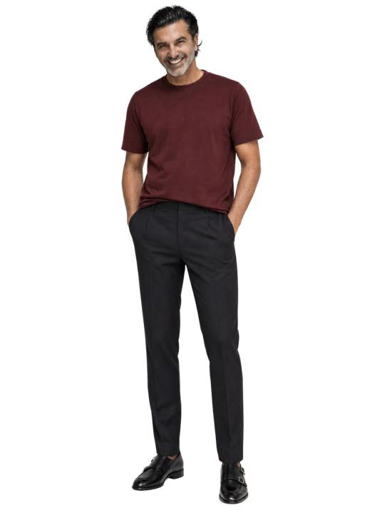 26FW 프랜지스 콜렉션 반팔 티셔츠 FE6853C 3113 BORDEAUX - FRANZESE COLLECTION