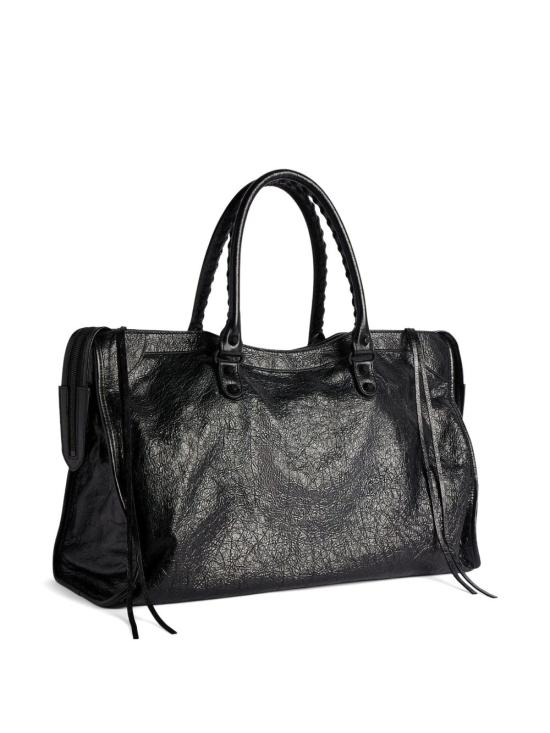 26FW 발렌시아가 르 시티 백 라지 865765 2ACME1000 BLACK - BALENCIAGA