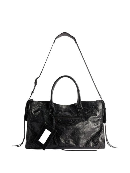 26FW 발렌시아가 르 시티 백 라지 865765 2ACME1000 BLACK - BALENCIAGA