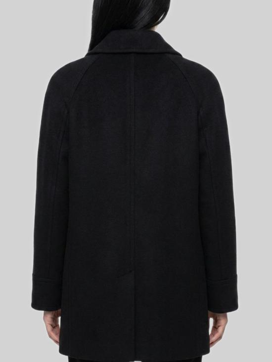 26FW 생로랑 코트 866248 BLACK - SAINT LAURENT
