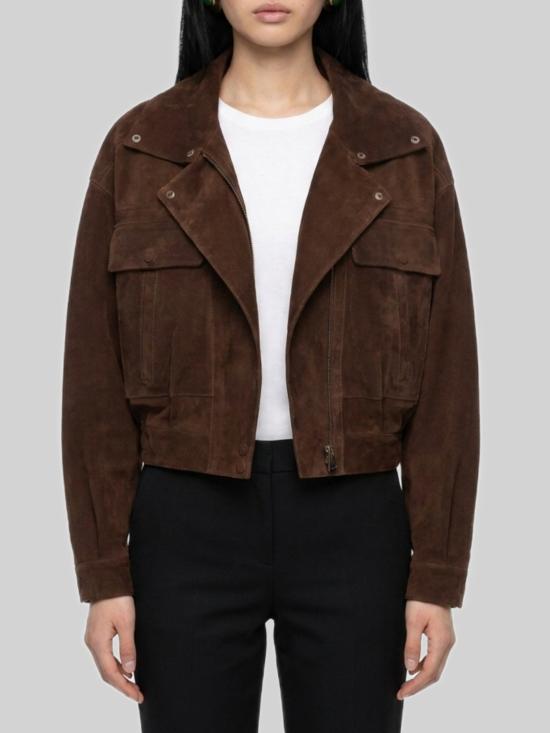 26FW 생로랑 아우터 785562 BROWN