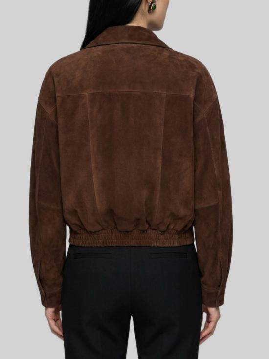 26FW 생로랑 아우터 785562 BROWN - SAINT LAURENT
