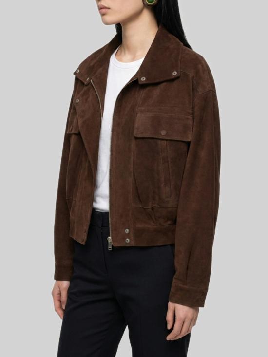 26FW 생로랑 아우터 785562 BROWN - SAINT LAURENT