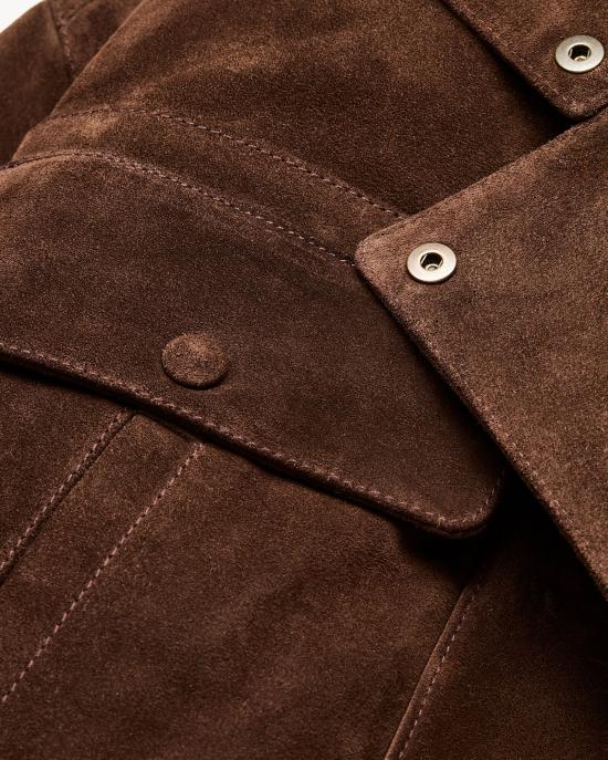 26FW 생로랑 아우터 785562 BROWN - SAINT LAURENT