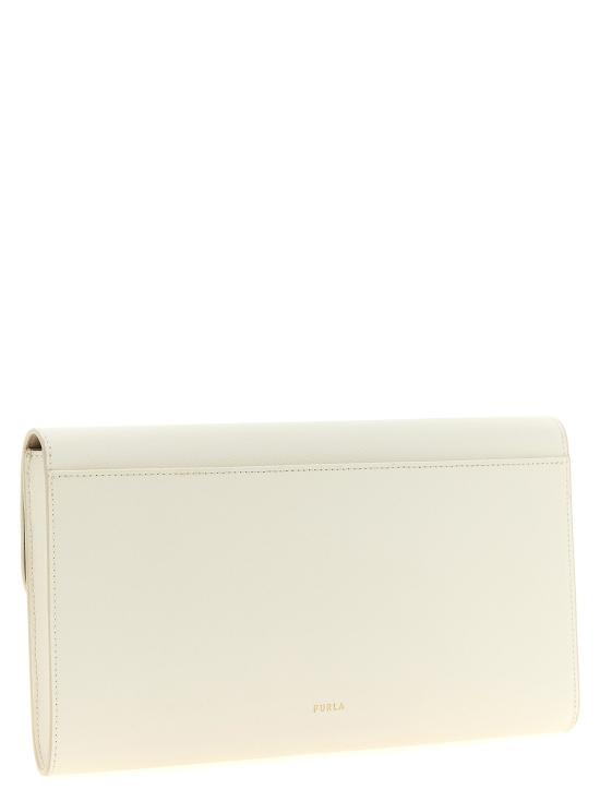 26FW 훌라 클러치/파우치 펄라 이리데 클러치 화이트 - FURLA