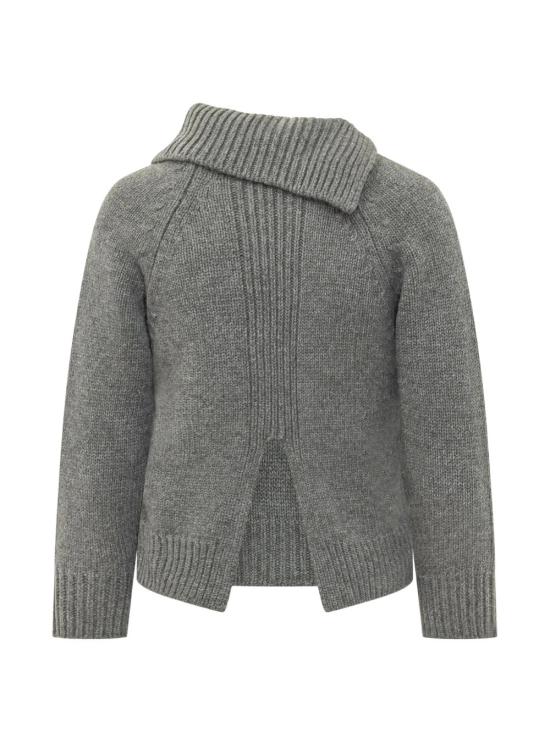 26FW 빅토리아 베컴 긴팔 티셔츠 1426KJU007547A9998 Gray - VICTORIA BECKHAM