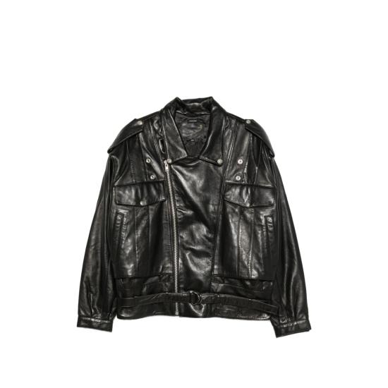 26FW 알13 바이커 자켓 R13WR674 R866A BLACK