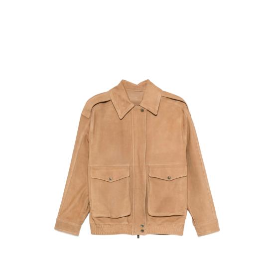 26FW 살바토레 산토로 가죽 자켓 50017 D TIMBE NEUTRALS