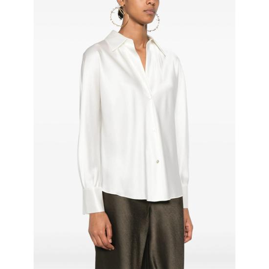26FW 빈스 셔츠 V055413024 101 WHITE - VINCE