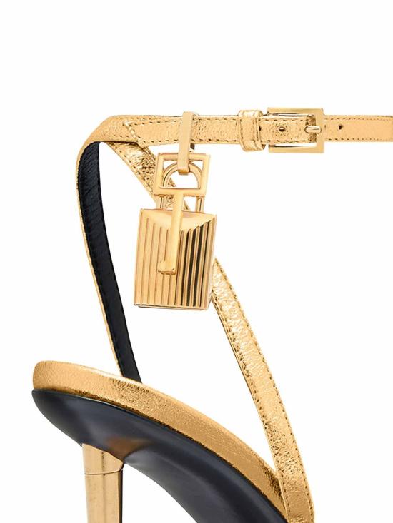 26FW 톰포드 힐/펌프스 W2272LSP014GYAAGOLD METALLIC - TOMFORD