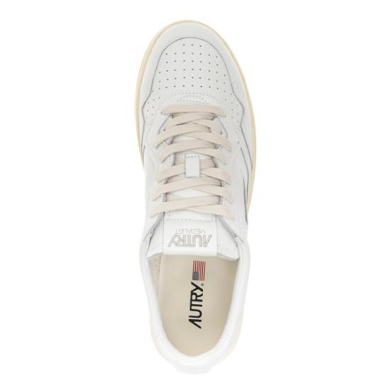 26FW 오트리 메달리스트 로우 스니커즈 AULMLL15 White - AUTRY