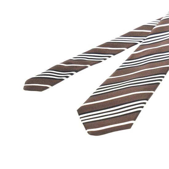 26FW 생로랑 넥타이 A0014Q3Y002 Brown - SAINT LAURENT