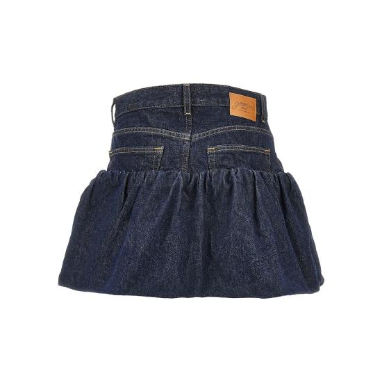 26SS 가니 린스 데님 스커트 A1090097 Blue - GANNI