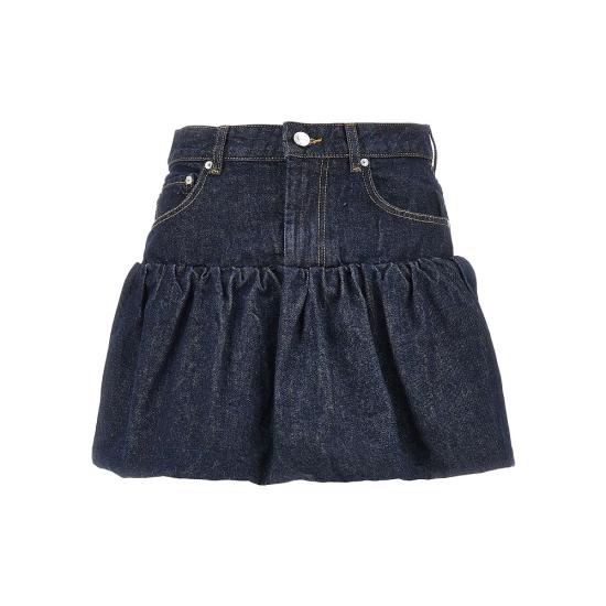 26SS 가니 린스 데님 스커트 A1090097 Blue