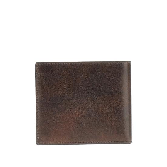 26FW 프라다 앤티크 가죽 반지갑 2MO5132ZQ6 Brown - PRADA