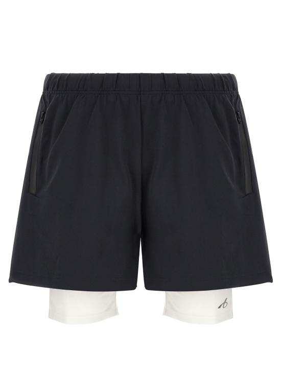 26FW 발렌시아가 숏팬츠 A000NLTUVN78502 White Black
