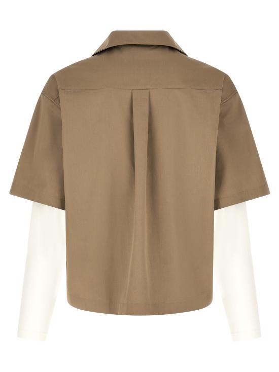 26FW 발렌시아가 반팔 셔츠 A001ZTTSP139509 Beige - BALENCIAGA