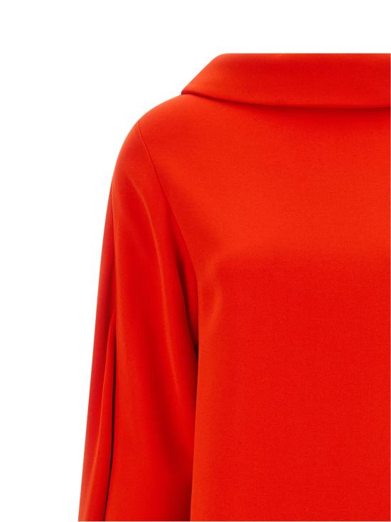 26FW 발렌시아가 롱 원피스 A0028STUT553941 Red - BALENCIAGA