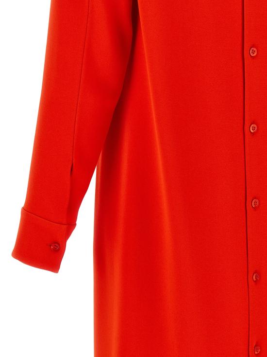 26FW 발렌시아가 롱 원피스 A0028STUT553941 Red - BALENCIAGA