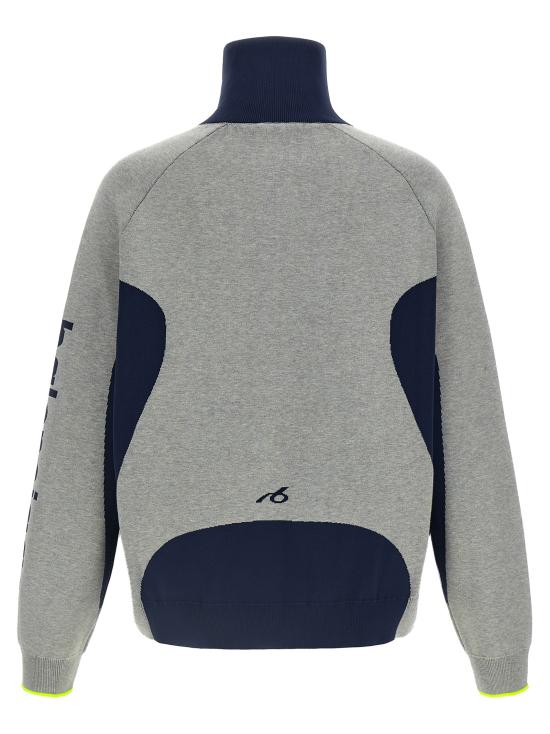 26FW 발렌시아가 바디스 니트 집업 카디건 A000GVT34591223 Gray - BALENCIAGA