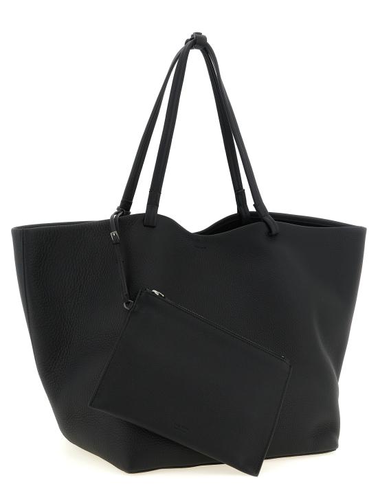 26FW 더로우 토트백 W1201ML129BLANS Black - THE ROW