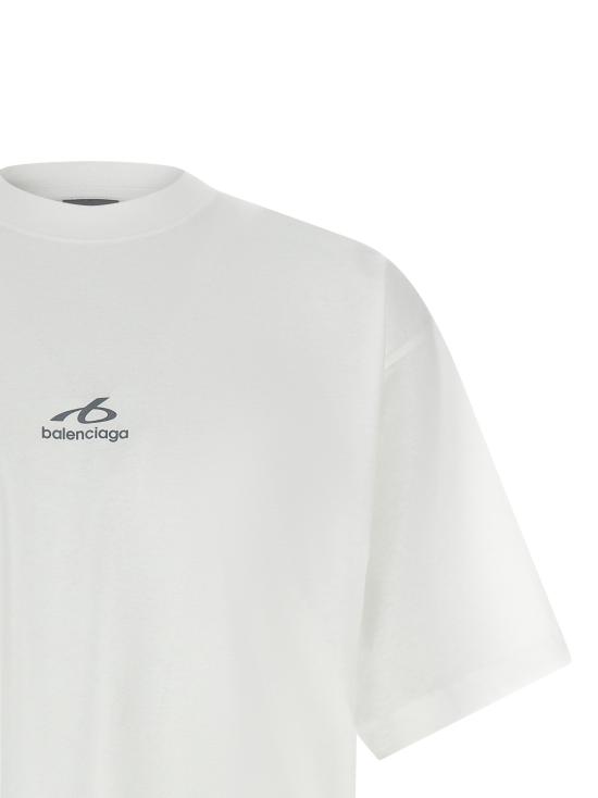 26FW 발렌시아가 바디스 미디움 핏 티셔츠 바디스 미디움 핏 티셔츠 764235TUVO79000 White - BALENCIAGA