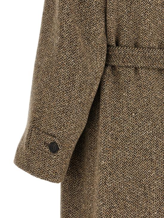 26FW 브루넬로 쿠치넬리 트렌치 코트 MG5669766C005 Brown - BRUNELLO CUCINELLI