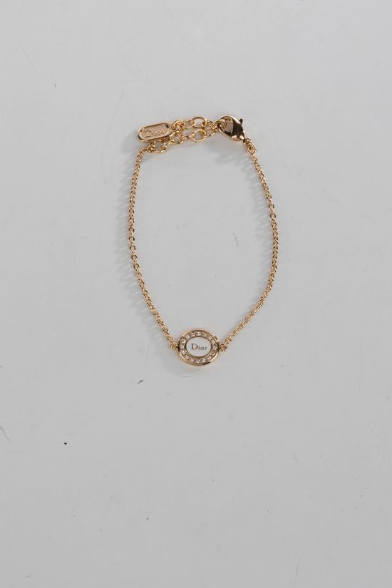 26FW 디올 팔찌 B3568WOMLQ D301 GOLD WHITE