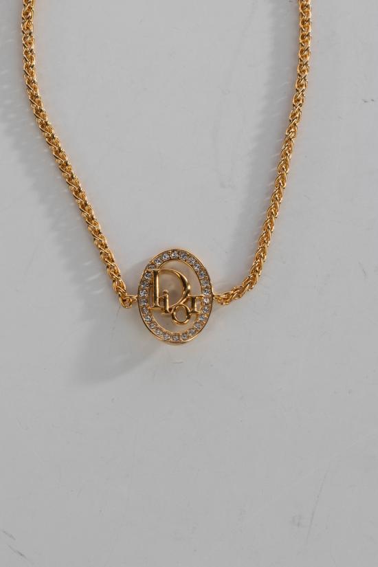 26FW 디올 팔찌 B3540WOMCY D319 GOLD CRYSTAL - DIOR