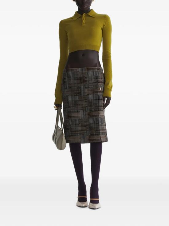 26FW 뮈글러 긴팔 티셔츠 26F2TO09091144 5042 Moss - MUGLER