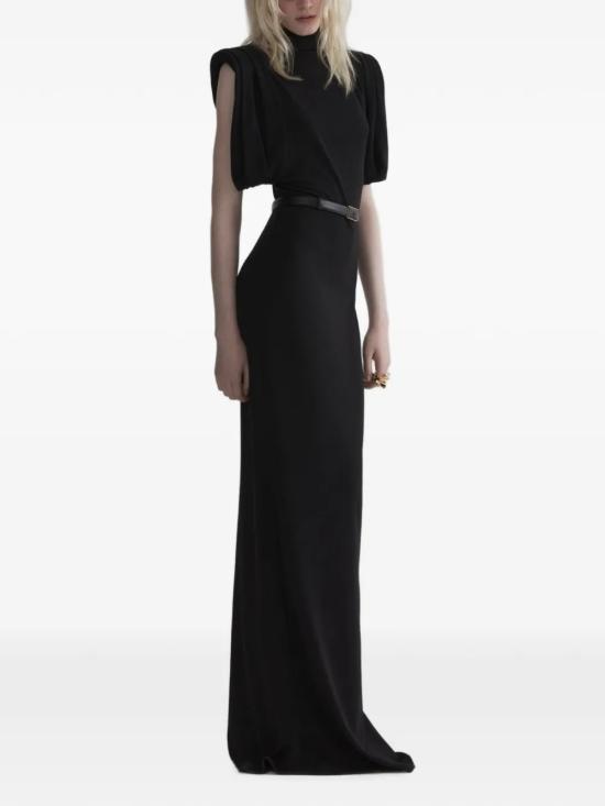26FW 뮈글러 미디 원피스 26F1RO18731038 1999 Black - MUGLER