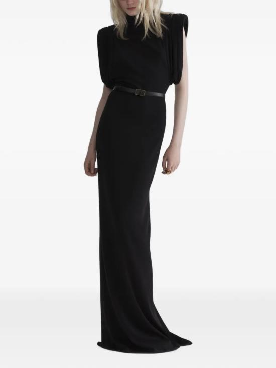 26FW 뮈글러 미디 원피스 26F1RO18731038 1999 Black
