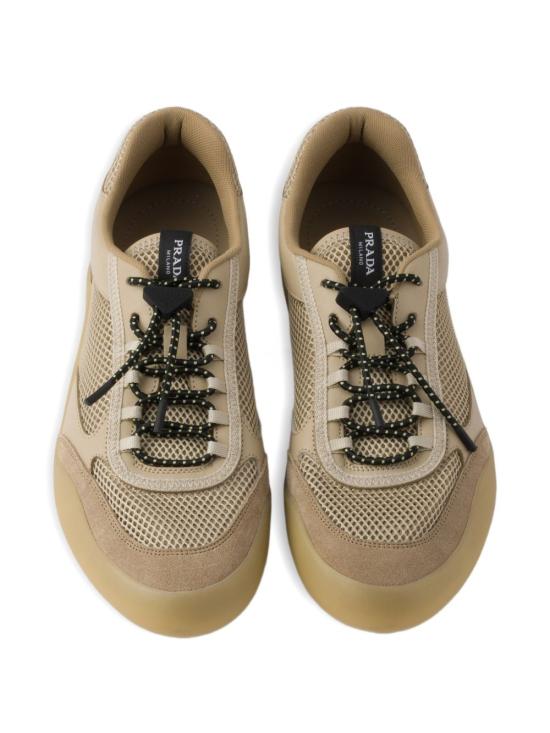 26FW 프라다 스피드락 메쉬 패브릭 스니커즈 1E490O 3ZM0F0F24 BEIGE - PRADA