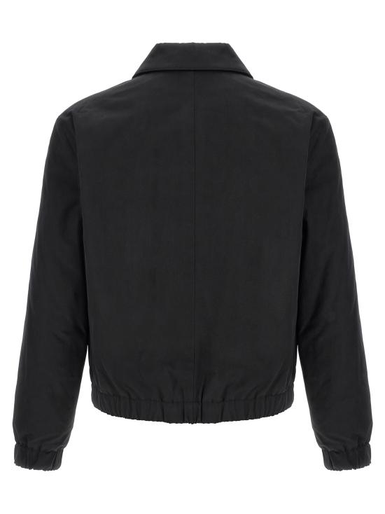 26FW 아미 울 아미 드 꾀흐 패딩 재킷 울 아미 드 꾀흐 패딩 재킷 HJK830 CO0132001 BLACK - AMI