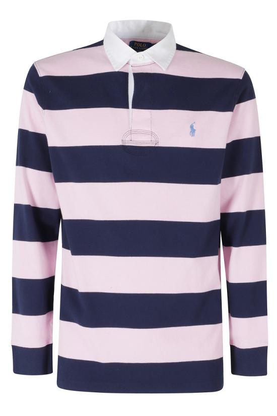 26SS 폴로 랄프로렌 아이코닉 럭비 셔츠 710717116 098 Multicolor