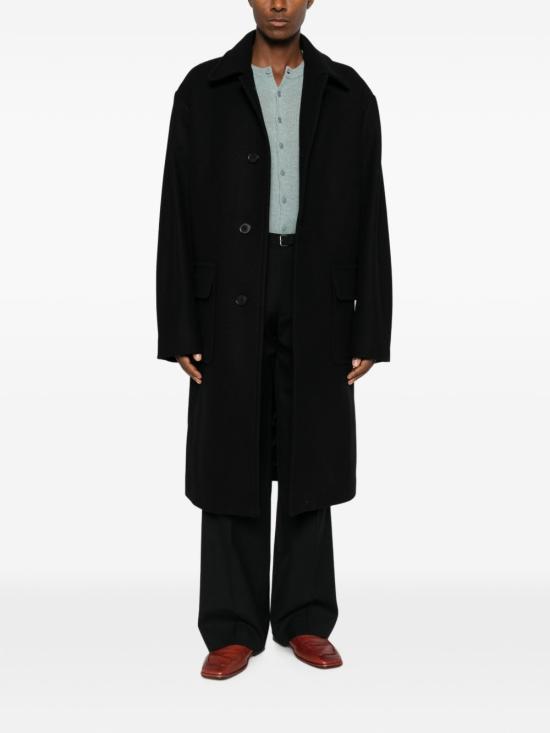 26FW 드리스 반 노튼 코트 262 020204 4216 900 BLACK - DRIES VAN NOTEN