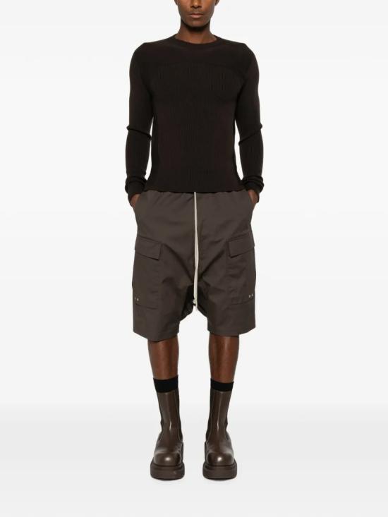 26FW 릭 오웬스 스웨터 RU02F4639 RIBM 84 GREASE - RICK OWENS