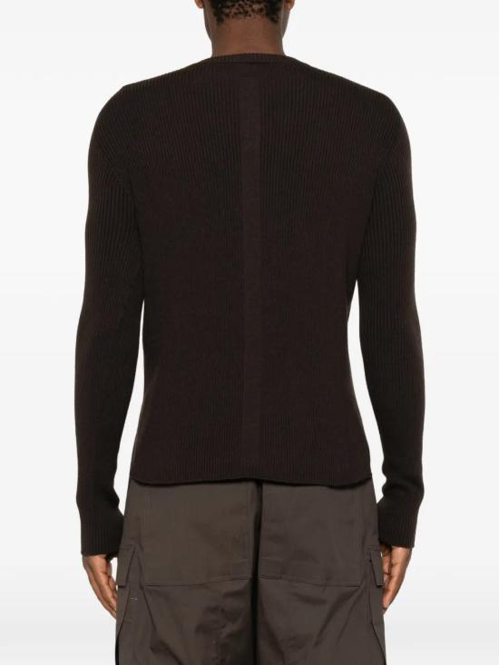 26FW 릭 오웬스 스웨터 RU02F4639 RIBM 84 GREASE - RICK OWENS