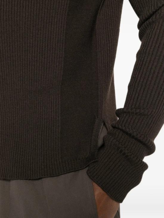 26FW 릭 오웬스 스웨터 RU02F4639 RIBM 84 GREASE - RICK OWENS