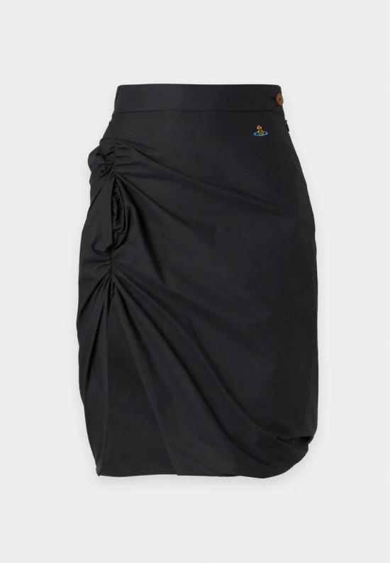 26FW 비비안웨스트우드 스커트 1K010025W009Q N401 BLACK