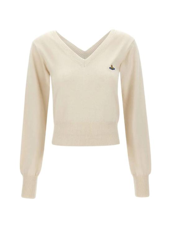 26FW 비비안웨스트우드 스웨터 1803007NY001V A405 DOVE WHITE