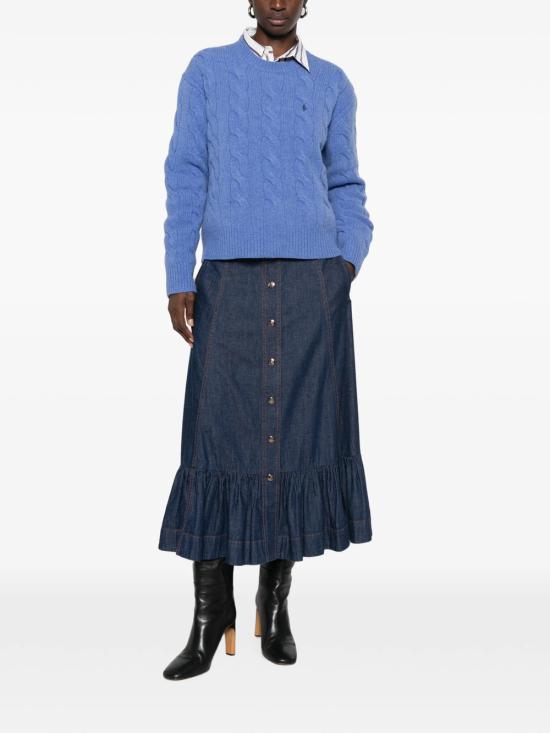 26FW 폴로 랄프로렌 스웨터 211A91216 012 DOCKSIDE BLUE HEATHER - POLO RALPH LAUREN