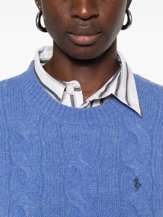 26FW 폴로 랄프로렌 스웨터 211A91216 012 DOCKSIDE BLUE HEATHER - POLO RALPH LAUREN