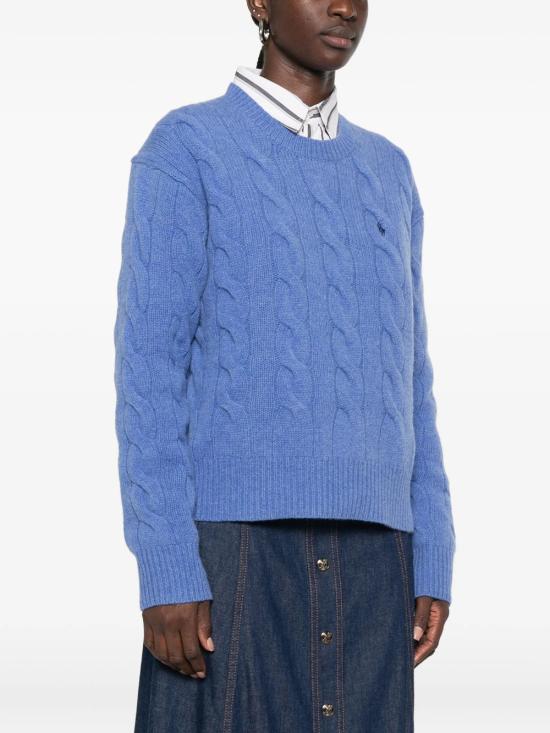 26FW 폴로 랄프로렌 스웨터 211A91216 012 DOCKSIDE BLUE HEATHER - POLO RALPH LAUREN