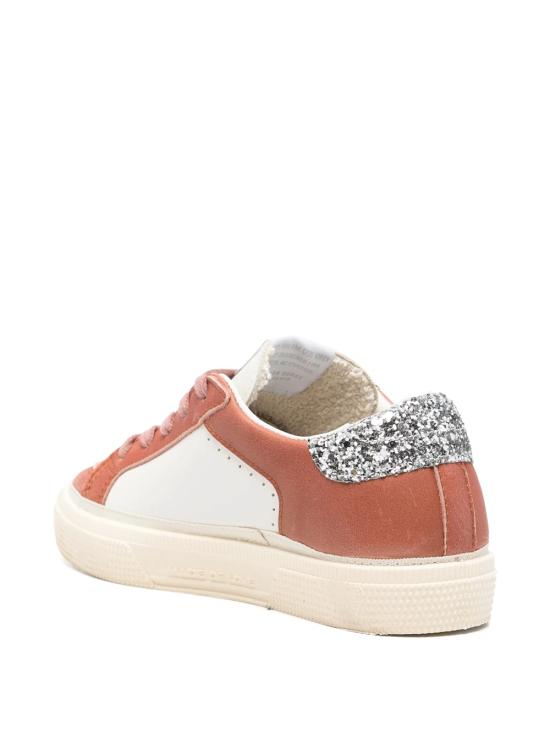 26FW [키즈] 골든구스 스니커즈 GYF00495 F008646 82710 WHITE BORDEAUX SILVER - GOLDEN GOOSE