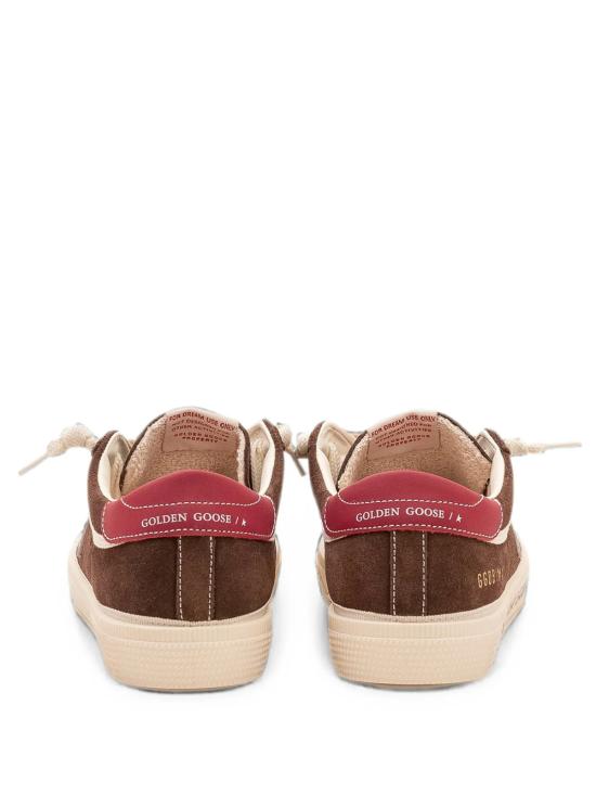 26FW [키즈] 골든구스 스니커즈 GYF00496 F008645 55773 BROWN WHITE RED - GOLDEN GOOSE